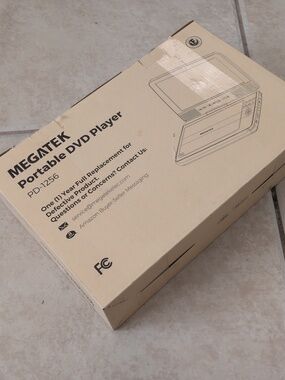 Megatek DVD Player PD-1256 NIB